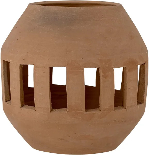 BLOOMINGVILLE Brina Lykta, Orange, Terrakotta