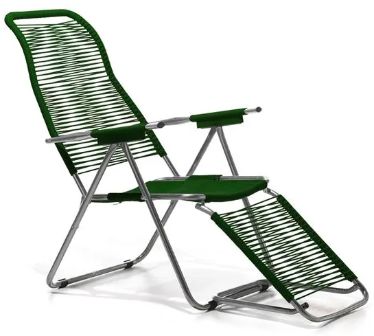 Fiam Spaghetti Solsäng Matt Grön